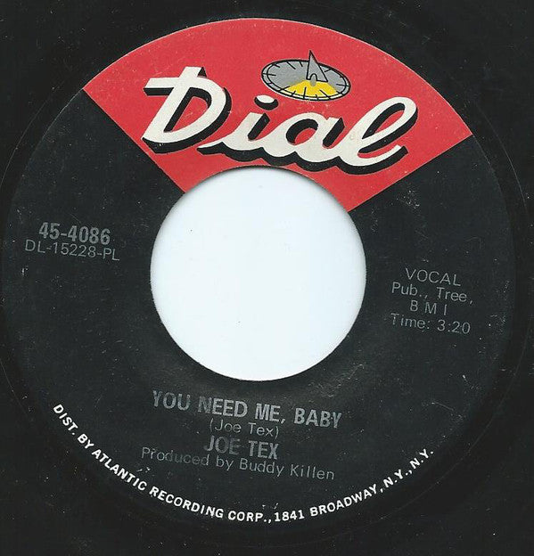 Joe Tex : Baby, Be Good / You Need Me, Baby (7", Single, PL )