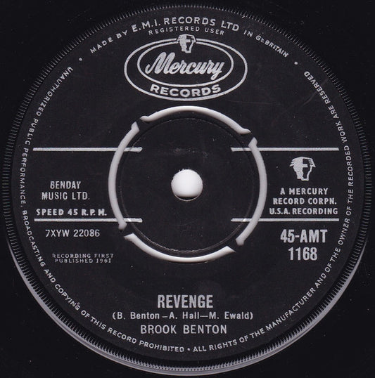 Brook Benton : Revenge (7", Single)