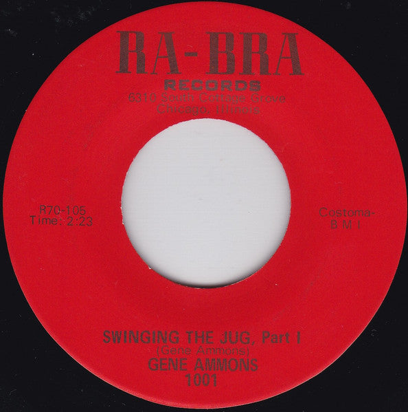 Gene Ammons : Swinging The Jug (7")