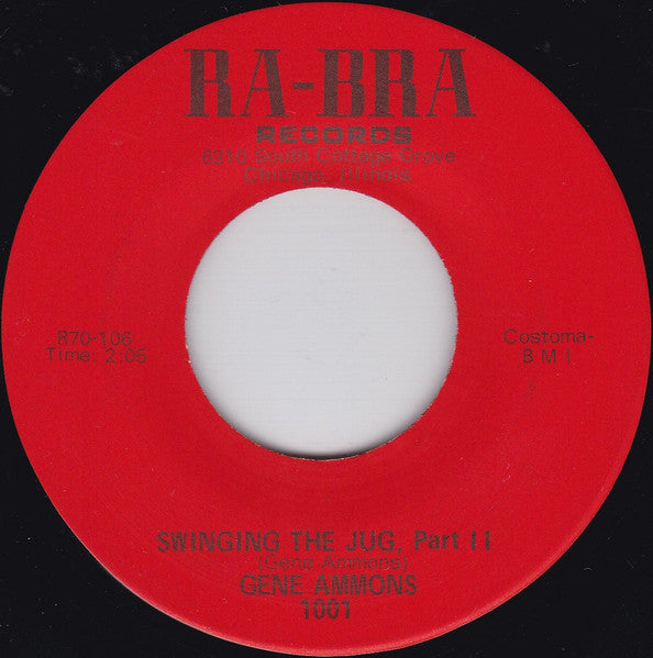 Gene Ammons : Swinging The Jug (7")