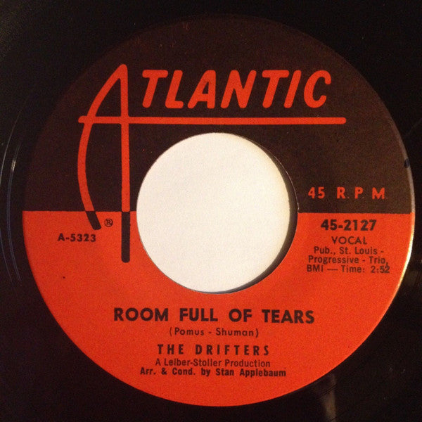 The Drifters : Room Full Of Tears / Somebody New Dancin' With You (7", Single)