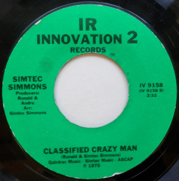 Simtec Simmons* : Some Other Time (7", Single)