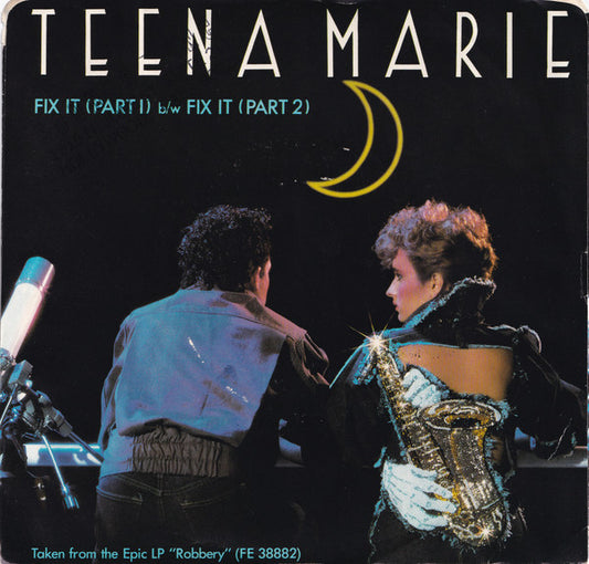 Teena Marie : Fix It (Part 1) / Fix It (Part 2) (7", Promo)