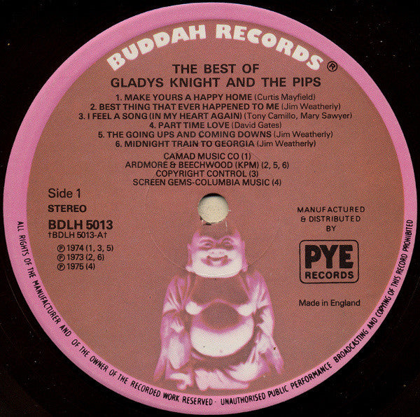 Gladys Knight And The Pips : The Best Of Gladys Knight & The Pips (LP, Comp, Gat)