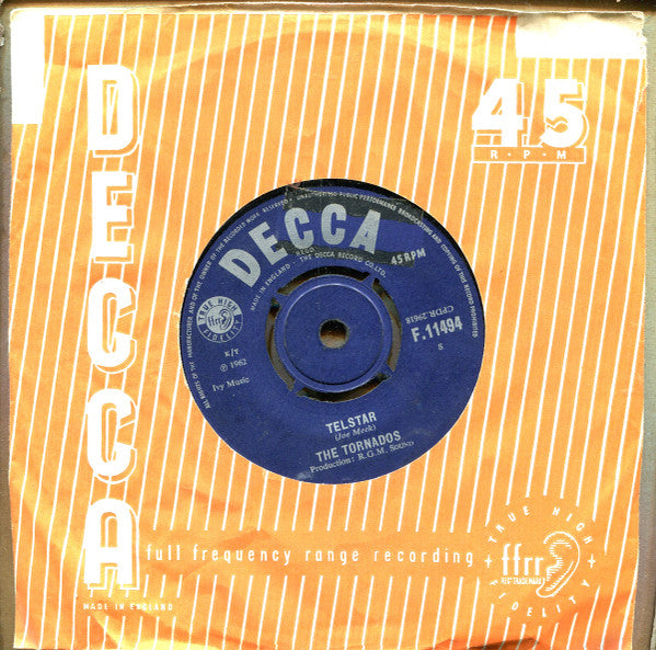 The Tornados : Telstar (7", Single)