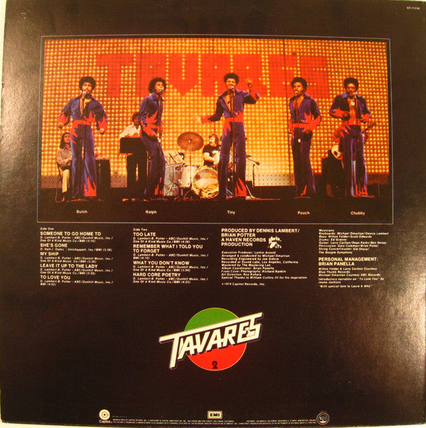 Tavares : Hard Core Poetry (LP, Album, Win)