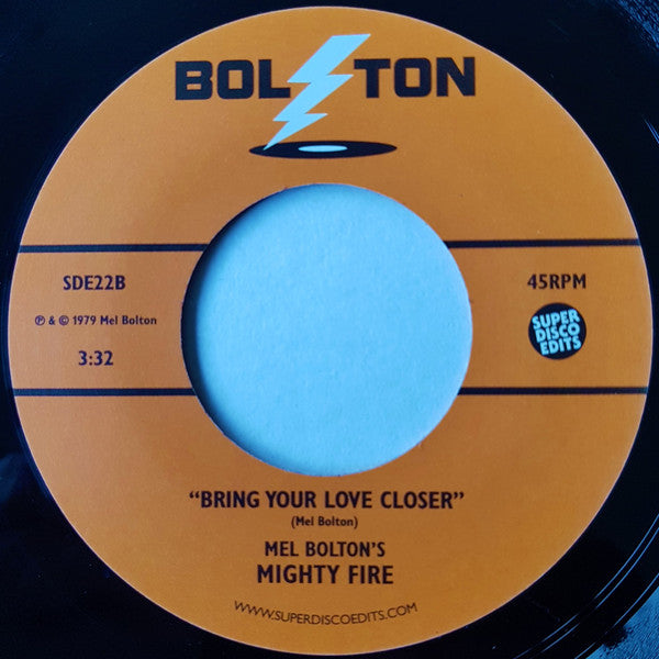 Mighty Fire : Love On The Shelf / Bring Your Love Closer (7", Ltd)