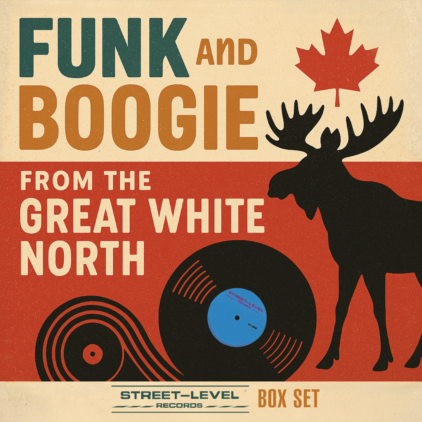 Funk And Boogie (From The Great White North) (7", Comp) (Mint (M))