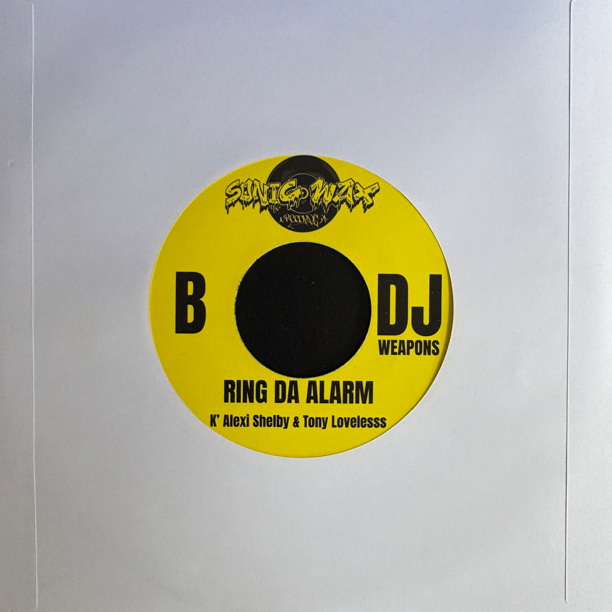 K' Alexi Shelby & Tony Lovelesss - Chicago / Ring Da Alarm (PRE ORDER RELEASE 16TH OCTOBER)