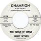 Sandy Wynns - The Touch Of Venus / A Lover's Quarrel (7", Single, Promo) (Near Mint (NM or M-))